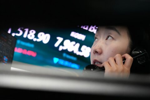 Asian shares fall after a tech sell-off on Wall Street, while oil prices gain