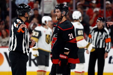 Down 0-1 in Stanley Cup Final, Hurricanes coach on top line vs. Vegas: ‘We need them to get going’