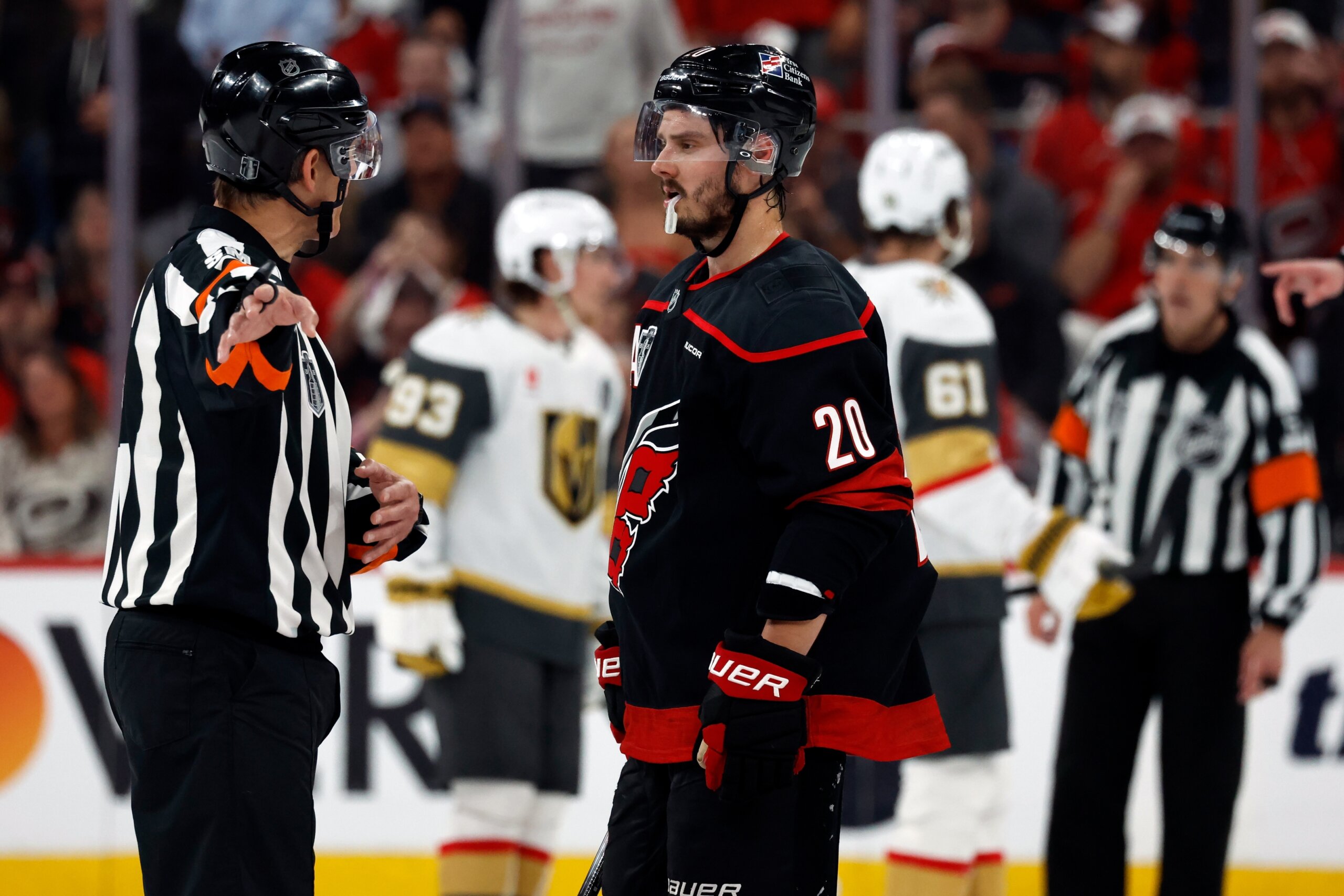 Down 0-1 in Stanley Cup Final, Hurricanes coach on top line vs. Vegas: ‘We need them to get going’