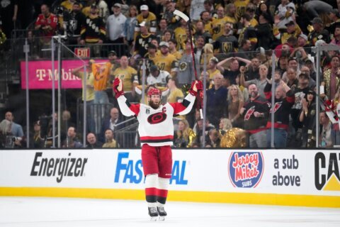 Carolina’s Jordan Staal wins the Conn Smythe Trophy as playoff MVP, oldest on record at age 37