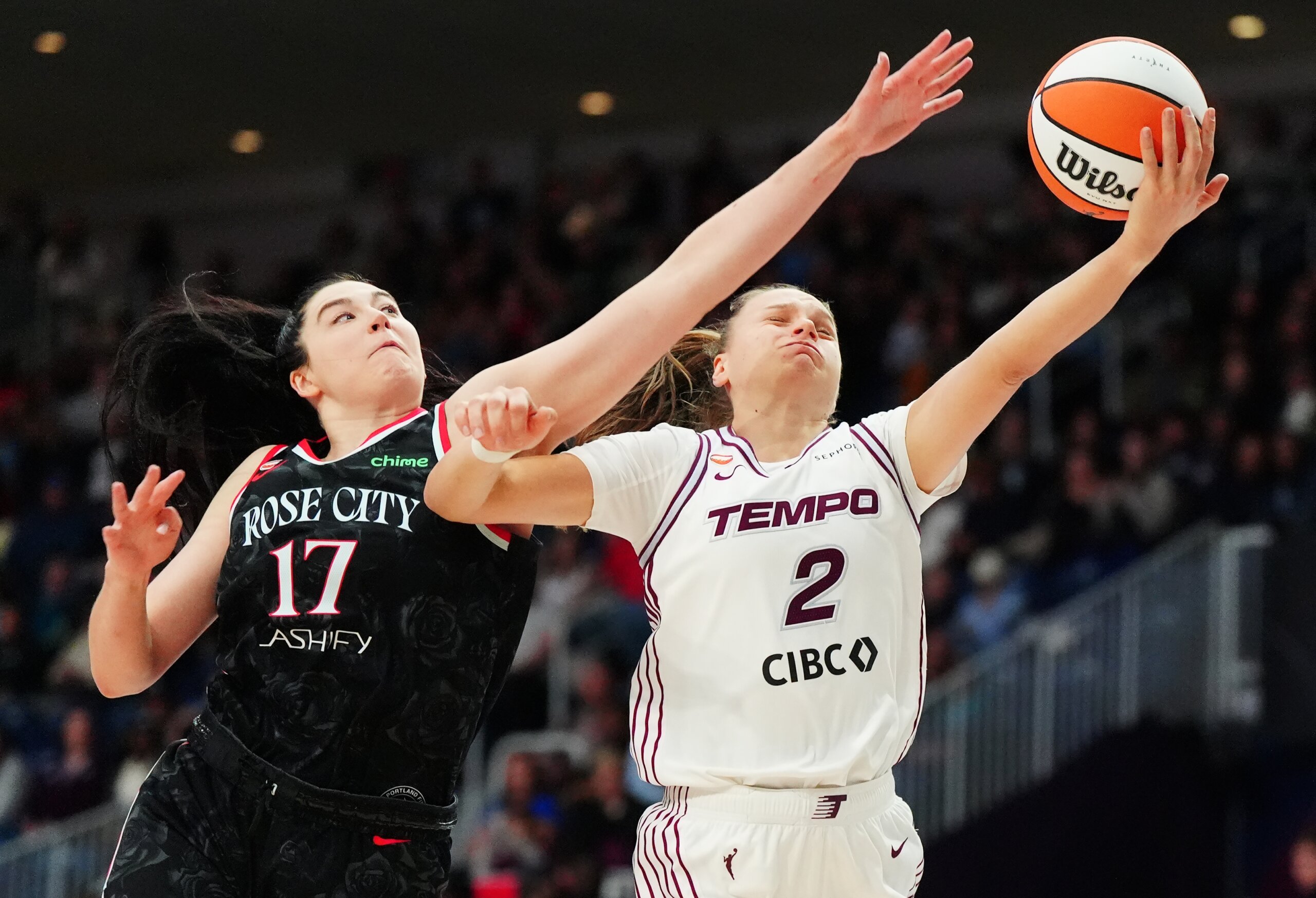 Toronto and Portland are in the middle of the standings a month into their WNBA expansion seasons