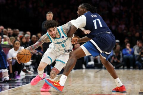 Hornets trade LaMelo Ball to Timberwolves for Naz Reid, draft picks, AP source says