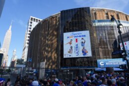 Trump Knicks Basketball