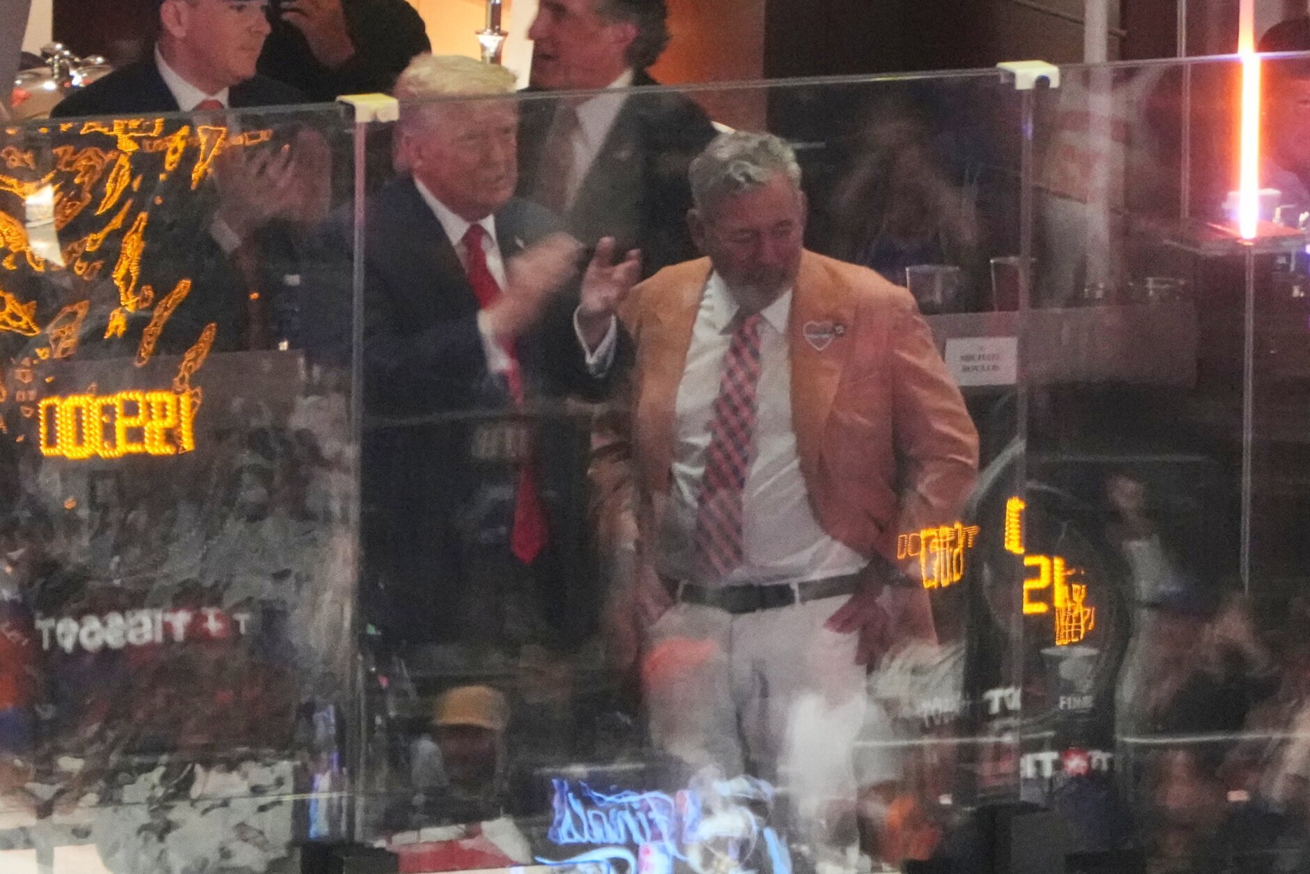 Trump NBA Finals Basketball
