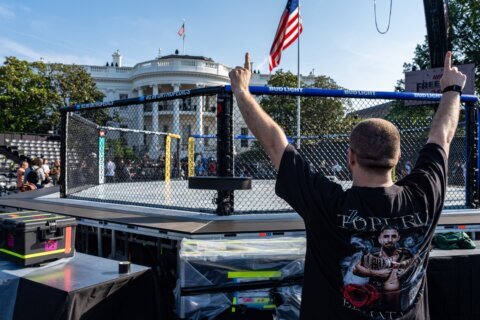 UFC Freedom 250 Trump