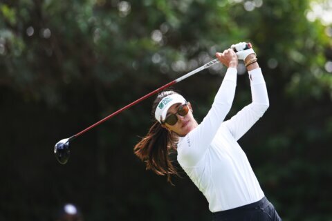 Alison Lee, Ruoning Yin surge atop Riviera leaderboard after 2 rounds at U.S. Women’s Open