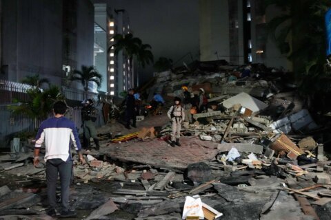 Back-to-back powerful earthquakes slam Venezuela, collapsing buildings in the capital of Caracas