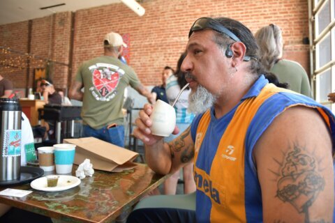 A taste of home, yerba mate is a shared bond for many World Cup fans