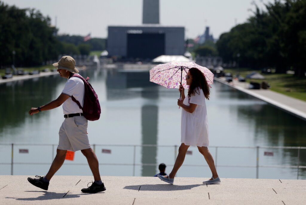 Dangerous heat bears down on DC area to open July