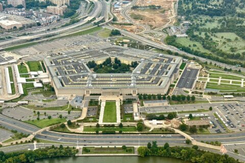 Pentagon locked down and partially evacuated due to a false alarm by hazardous materials sensor, sources say