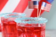 re marg with American flag decor