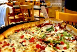 a pizza pie