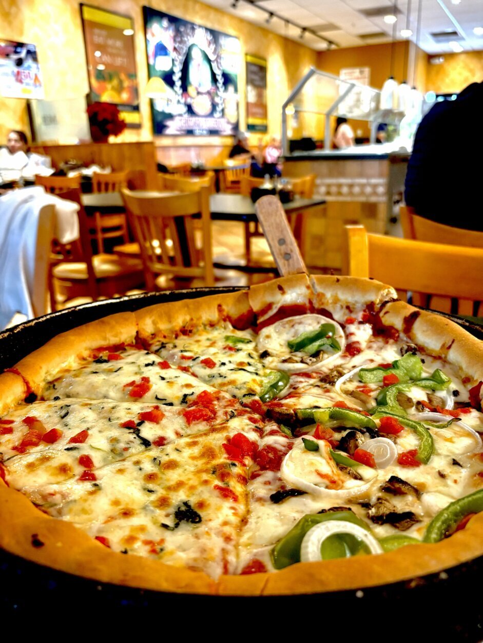 a pizza pie