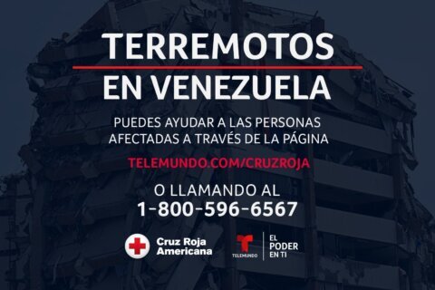 Telemundo y la Cruz Roja se unen para ayudar a los afectados por terremotos en Venezuela