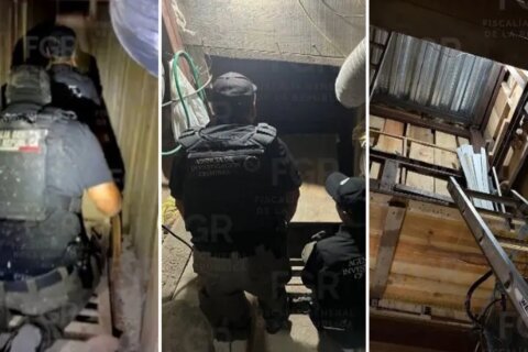 Con ventilación y riel de transporte: hallan narcotúnel entre la frontera de EEUU y México
