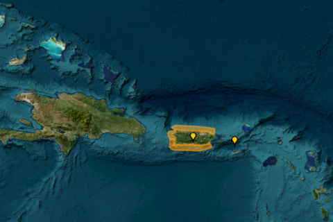 Cancelan advertencia de tsunami para Puerto Rico tras sismo en Venezuela