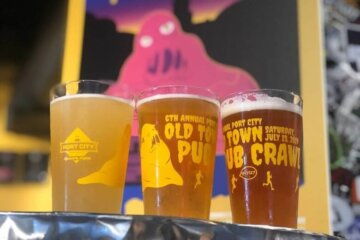 Port City Brewing Company hosts the annual Old Town Pub Crawl each year in the summer.