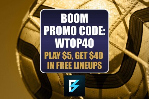 Boom Promo Code WTOP40: Play $5, Get $40 in Lineups for MLB July 4 Weekend Games