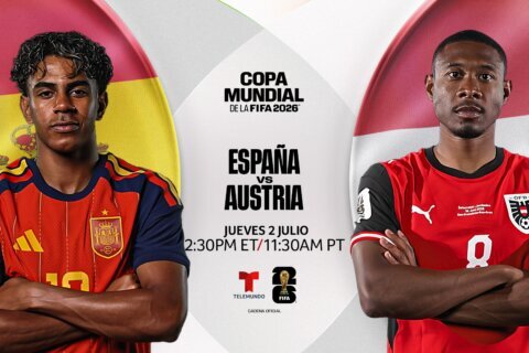 España clasifica a octavos tras vencer a Austria 3-0 en Los Ángeles