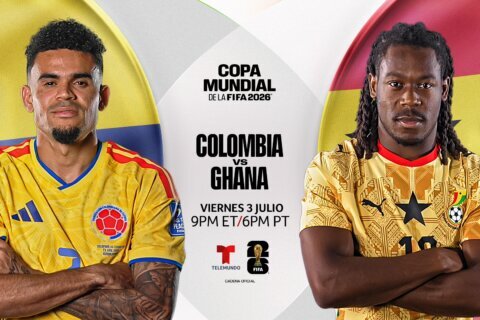 Colombia vence a Ghana 1-0 y pasa a octavos