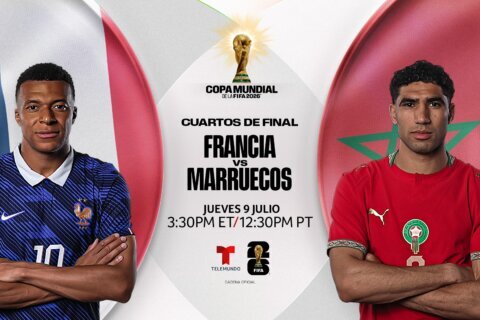 Francia le gana 2-0 a Marruecos y pasa a la semifinal