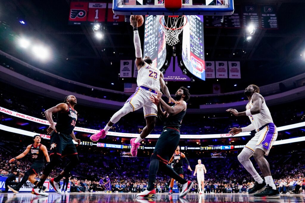 LeBron moves Philly up, but OKC and Spurs remain NBA favorites, according to books and markets
