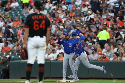 Crow-Armstrong hits 2 of Chicago’s 5 homers and Cubs outslug Baltimore Orioles 9-7