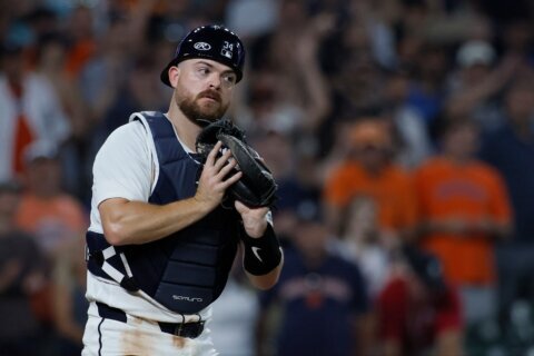Tigers trade Rogers to Baltimore as Orioles try to solve catcher woes