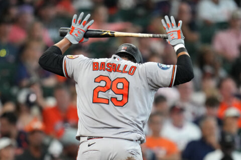 Orioles win 7th straight as Adley Rutschman sits with wrist discomfort; Basallo leaves early