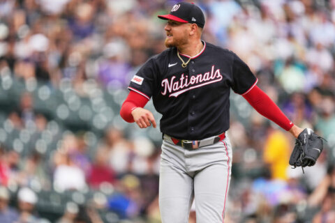 Nationals beat Rockies 8-0 as Cade Cavalli goes 6 strong innings and Luis García Jr. homers