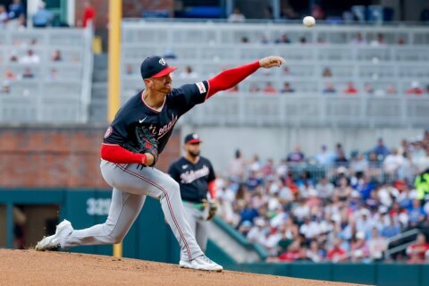Yastrzemski and Olson hit home runs as Braves top slumping Nationals 4-2 to complete 4-game sweep
