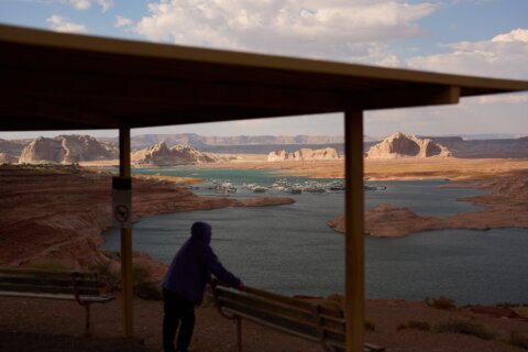 As Lake Powell shrinks, marinas are having to adapt to dwindling water levels