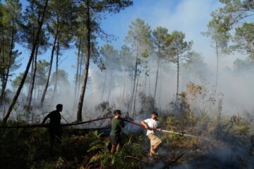 APTOPIX France Wildfires