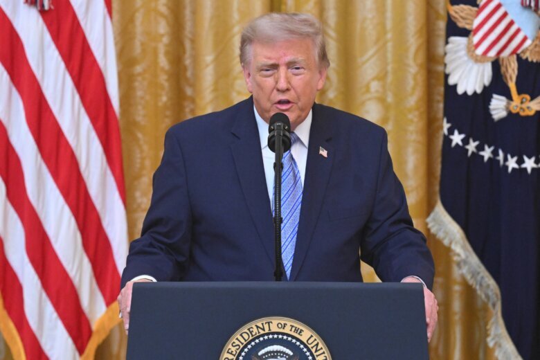 APTOPIX Trump Speech