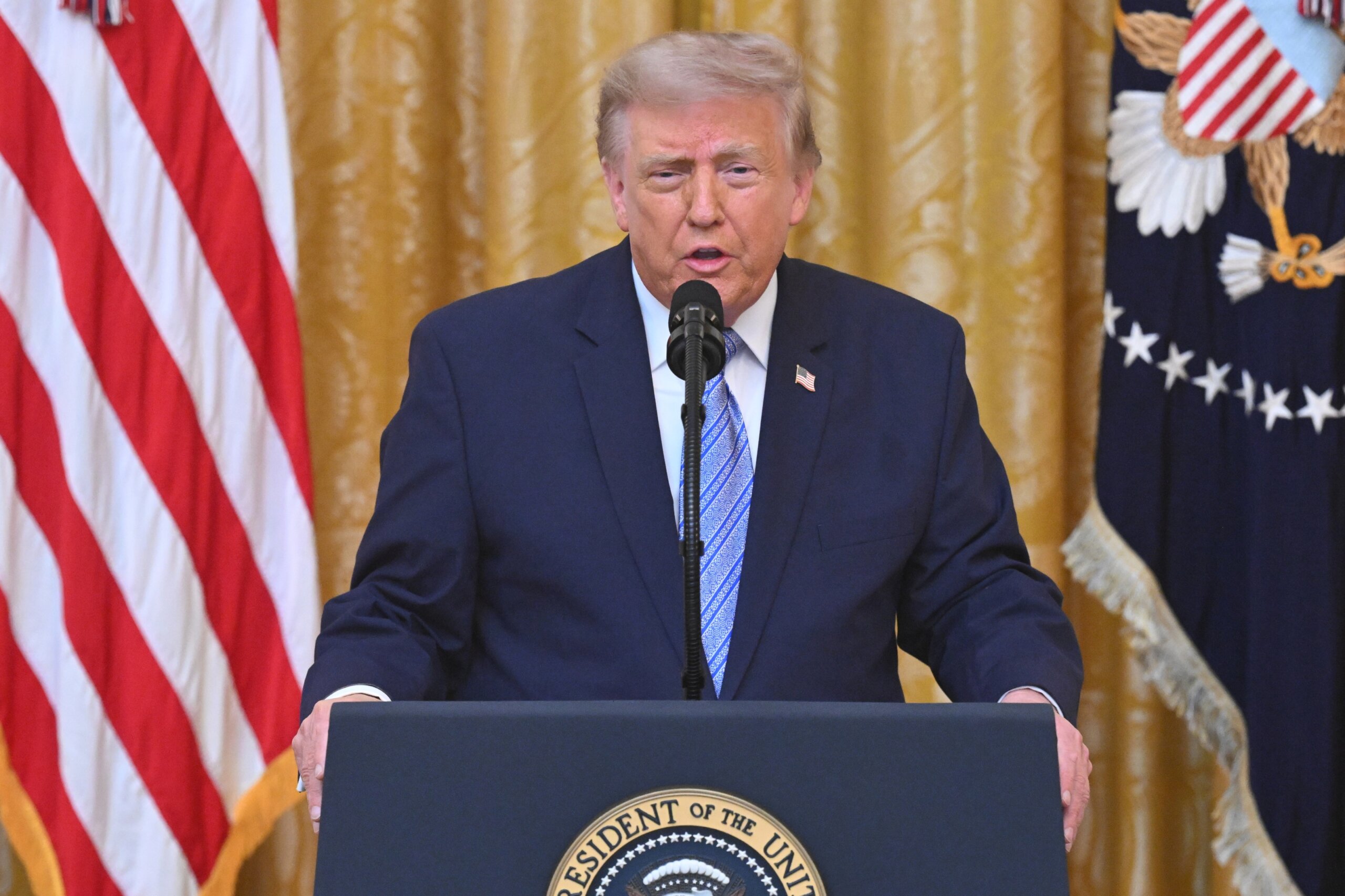 APTOPIX Trump Speech
