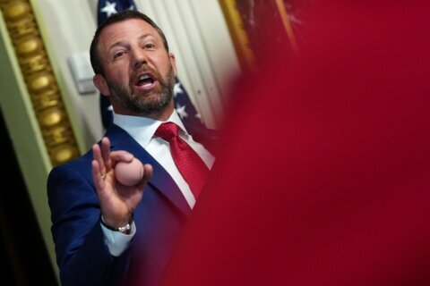 Mullin pushes states to comply with election demands, echoing Trump’s claims about midterm risks
