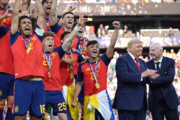 APTOPIX Trump WCup Soccer