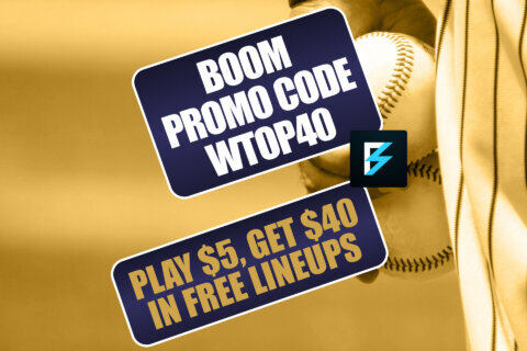 Boom Promo Code WTOP40: Play $5, Get $40 in Free MLB Lineups (July 31)