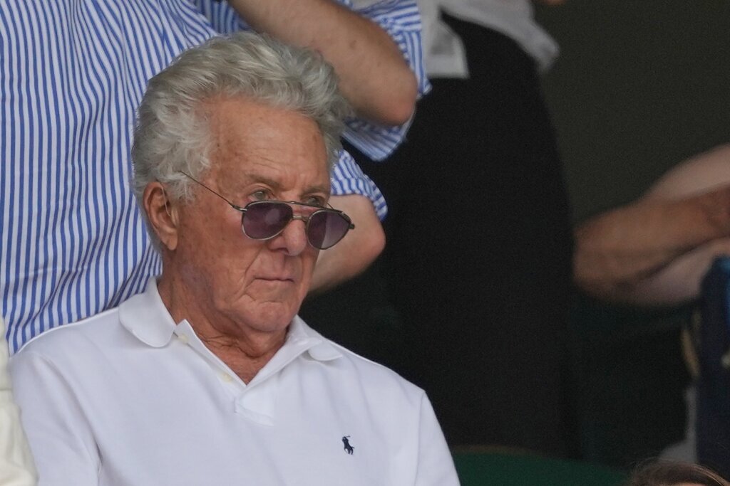 Dustin Hoffman and ‘cricket royalty’ Sachin Tendulkar among celebrities at Wimbledon