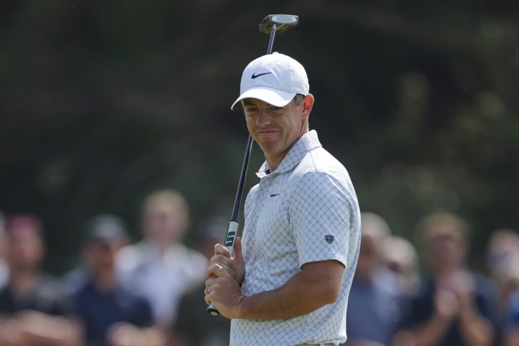 Rory McIlroy set to be around for the weekend at British Open after second-round 67
