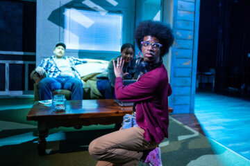 a play is performed on stage