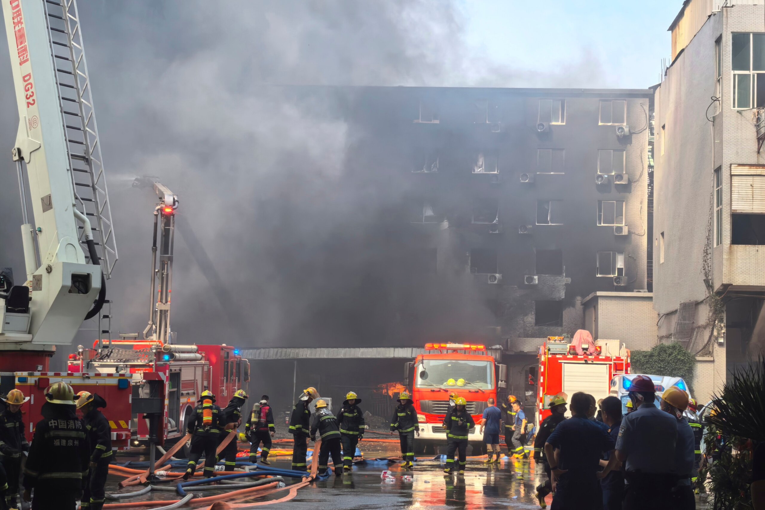 Fire at a shoe factory kills 28 in one of China’s deadliest blazes in recent years