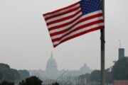 Unhealthy air in DC region with smoky skies from Canadian wildfires