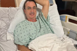 peterson in hospital bed