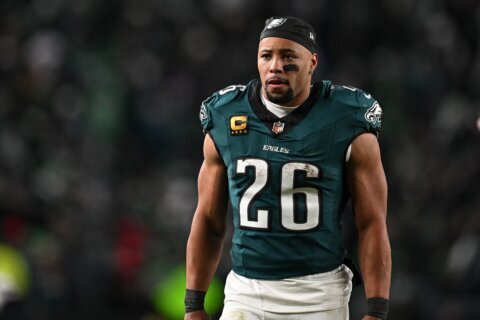 Police seek suspects in a break-in at Eagles’ running back Saquon Barkley’s home in Pennsylvania