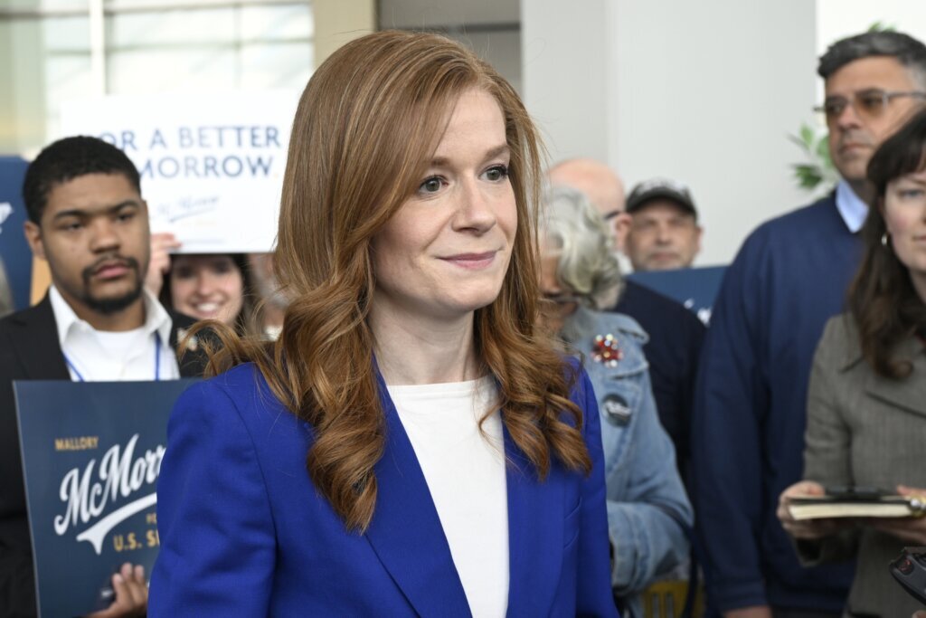 Democrat Mallory McMorrow suspends her Michigan Senate campaign