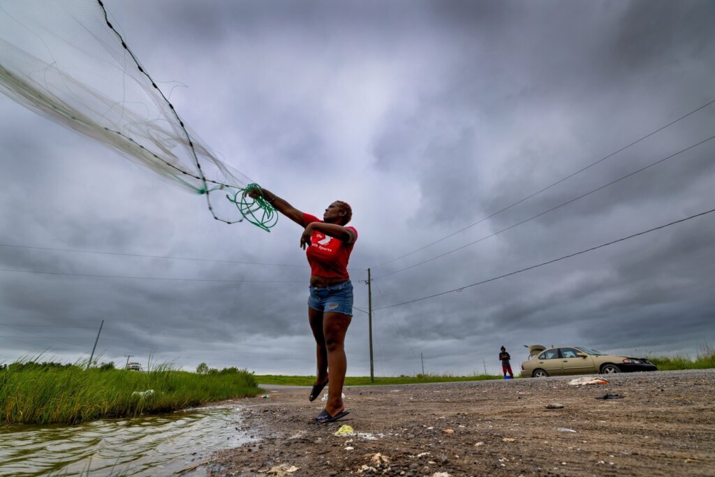 Tropical Storm Bertha moves toward Texas landfall after grazing Louisiana’s coast
