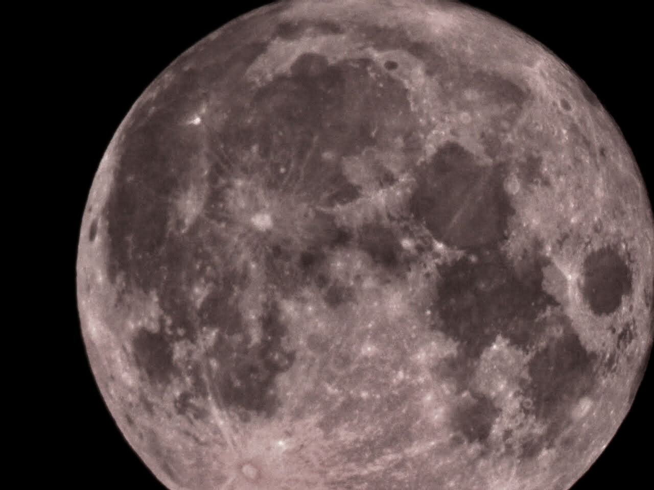 A view of the Full Buck Moon from the Unistellar Smart telescope