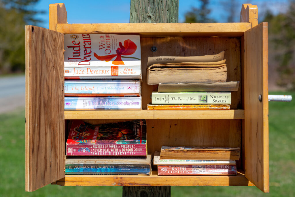 Montgomery County slapped a notice on her Little Free Library