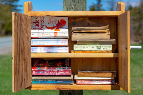 Montgomery County slapped a notice on her Little Free Library